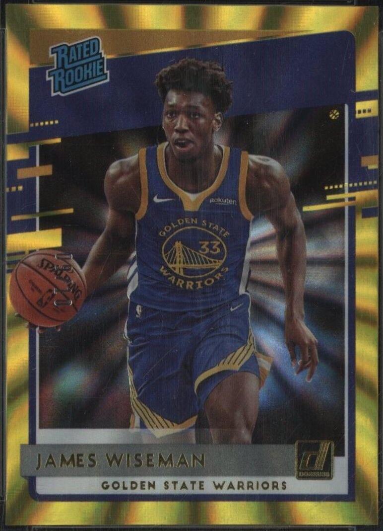 James Wiseman [Gold Laser] #226
