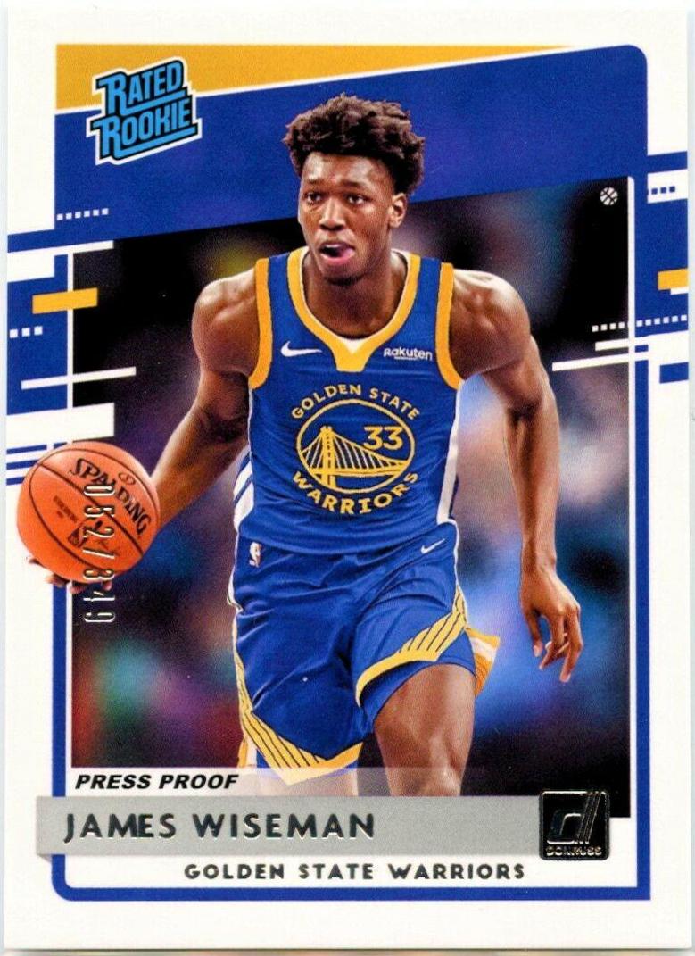 James Wiseman [Press Proof Silver] #226