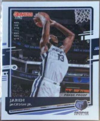 Jaren Jackson Jr. [Press Proof Silver] #17