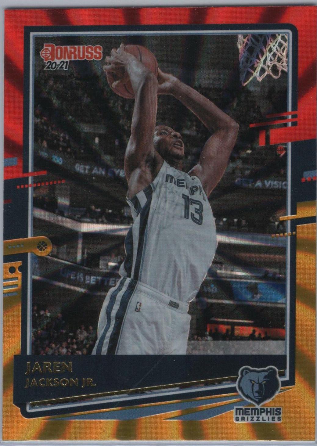 Jaren Jackson Jr. [Red Gold Laser] #17