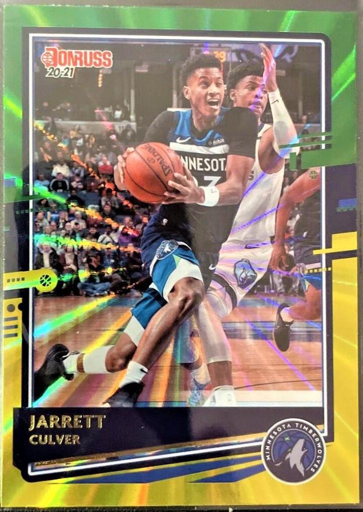 Jarrett Culver [Green Yellow Laser] #52