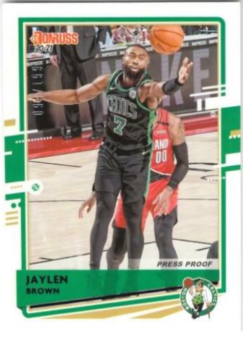 Jaylen Brown [Press Proof Purple] #161