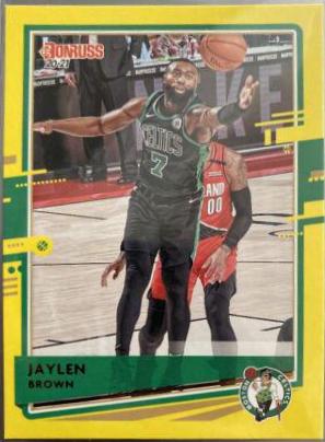 Jaylen Brown [Yellow Flood] #161