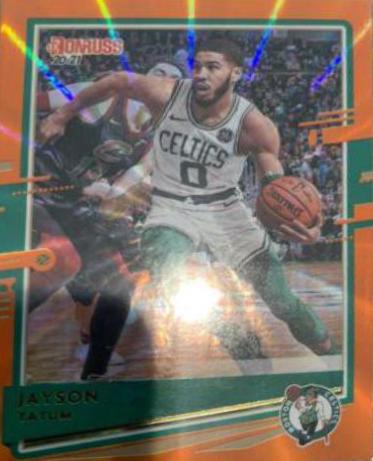 Jayson Tatum [Orange Laser] #166