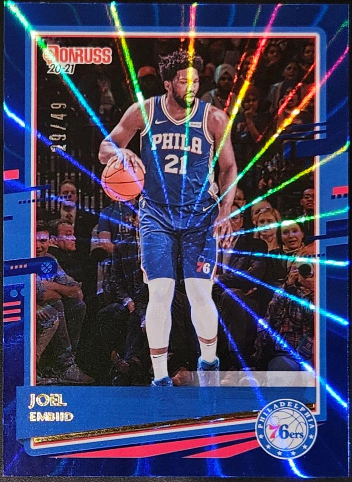 Joel Embiid [Blue Laser] #71