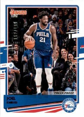 Joel Embiid [Press Proof Purple] #71