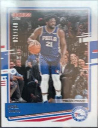 Joel Embiid [Press Proof Silver] #71