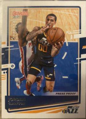 Jordan Clarkson [Press Proof Silver] #75