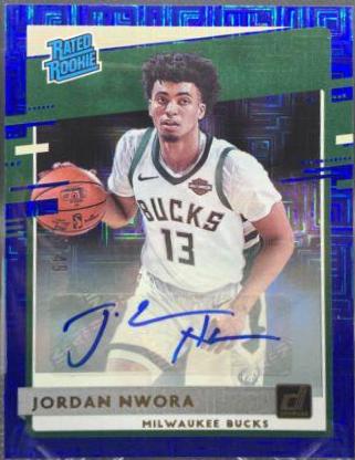 Jordan Nwora [Auto Choice Blue] #220