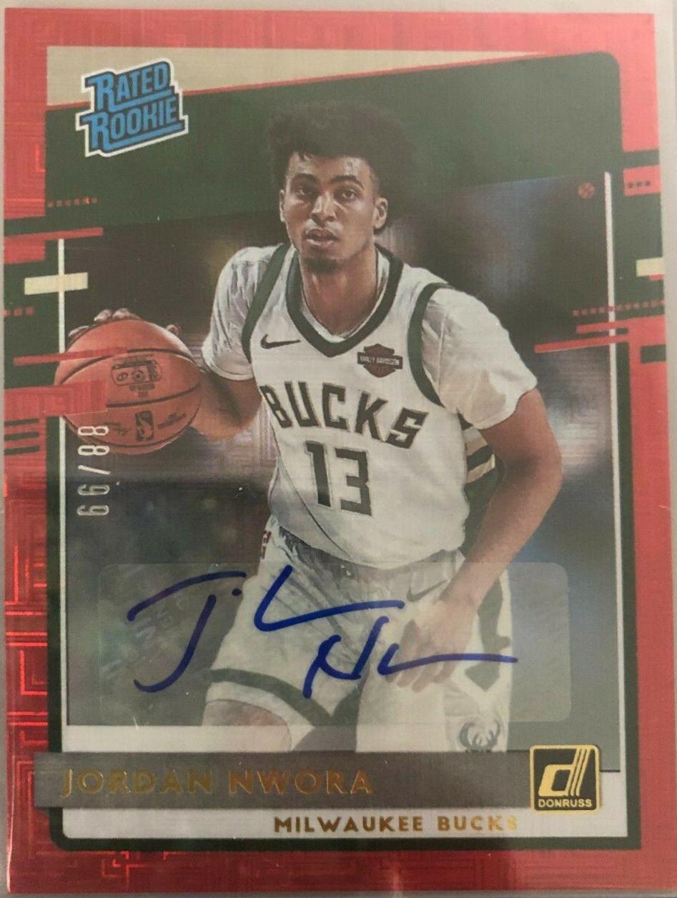 Jordan Nwora [Auto Choice Red] #220