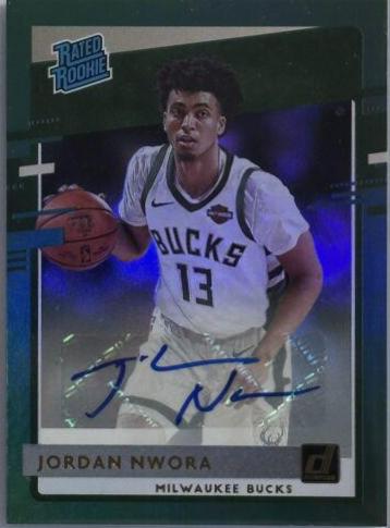 Jordan Nwora [Auto Green Flood] #220