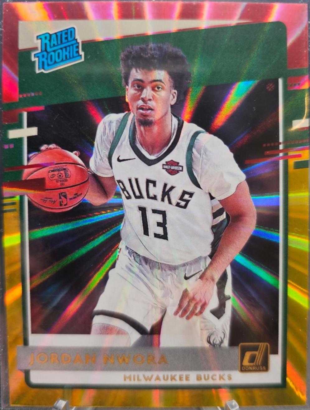 Jordan Nwora [Red Gold Laser] #220