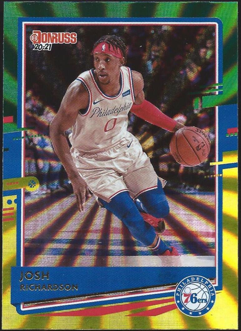 Josh Richardson [Green Yellow Laser] #100