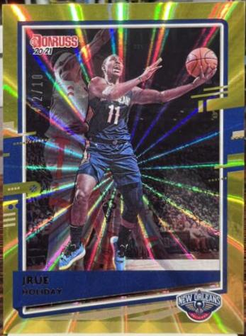 Jrue Holiday [Gold Laser] #181