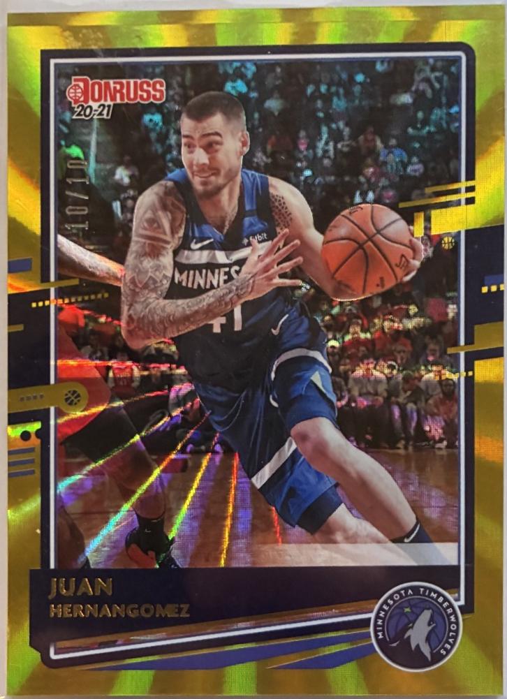 Juancho Hernangomez [Gold Laser] #160