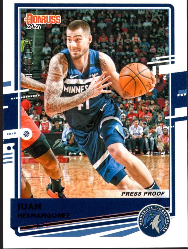 Juancho Hernangomez [Press Proof Purple] #160