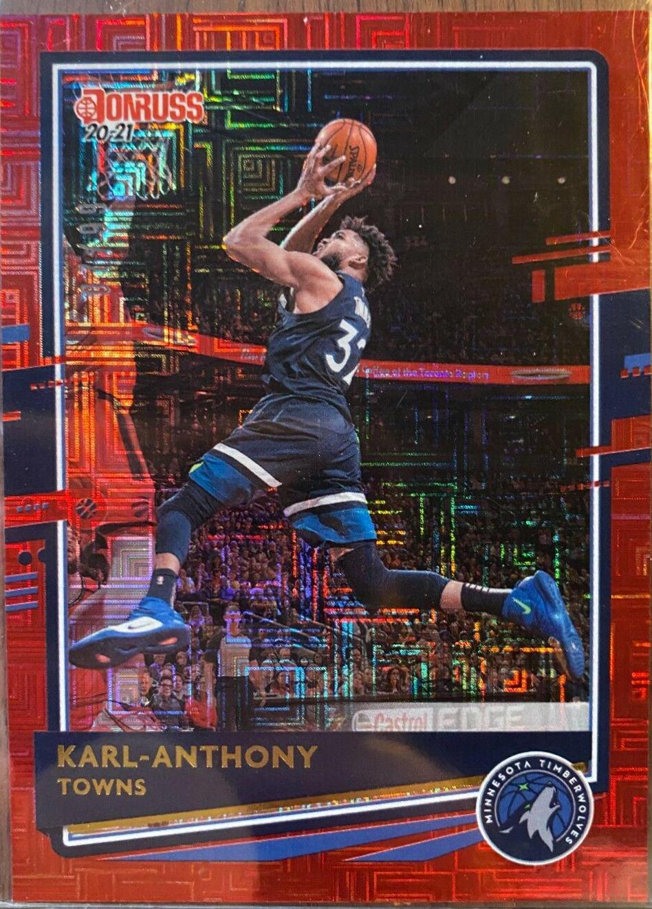 Karl-Anthony Towns [Red Laser] #20