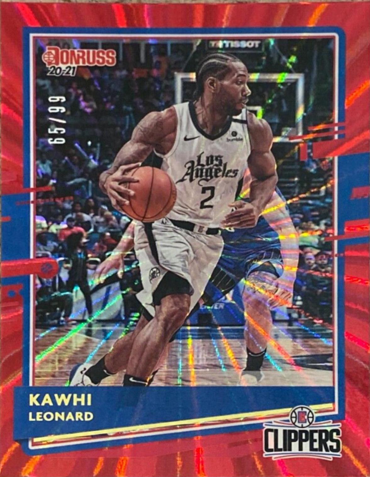Kawhi Leonard [Red Blue Laser] #146