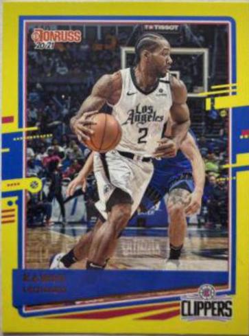 Kawhi Leonard [Yellow Flood] #146