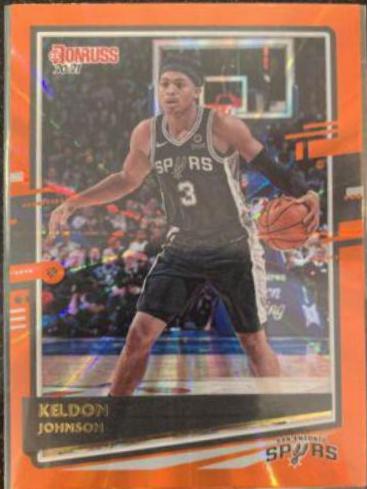 Keldon Johnson [Orange Laser] #152