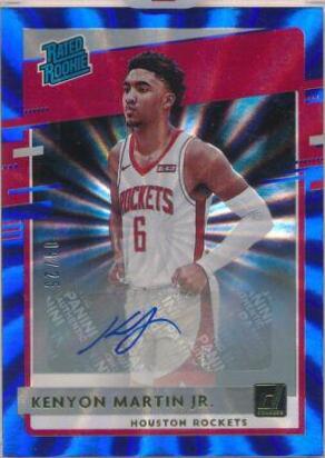 Kenyon Martin Jr. [Auto Blue Laser] #224