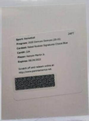 Kenyon Martin Jr. [Auto Choice Blue] #224
