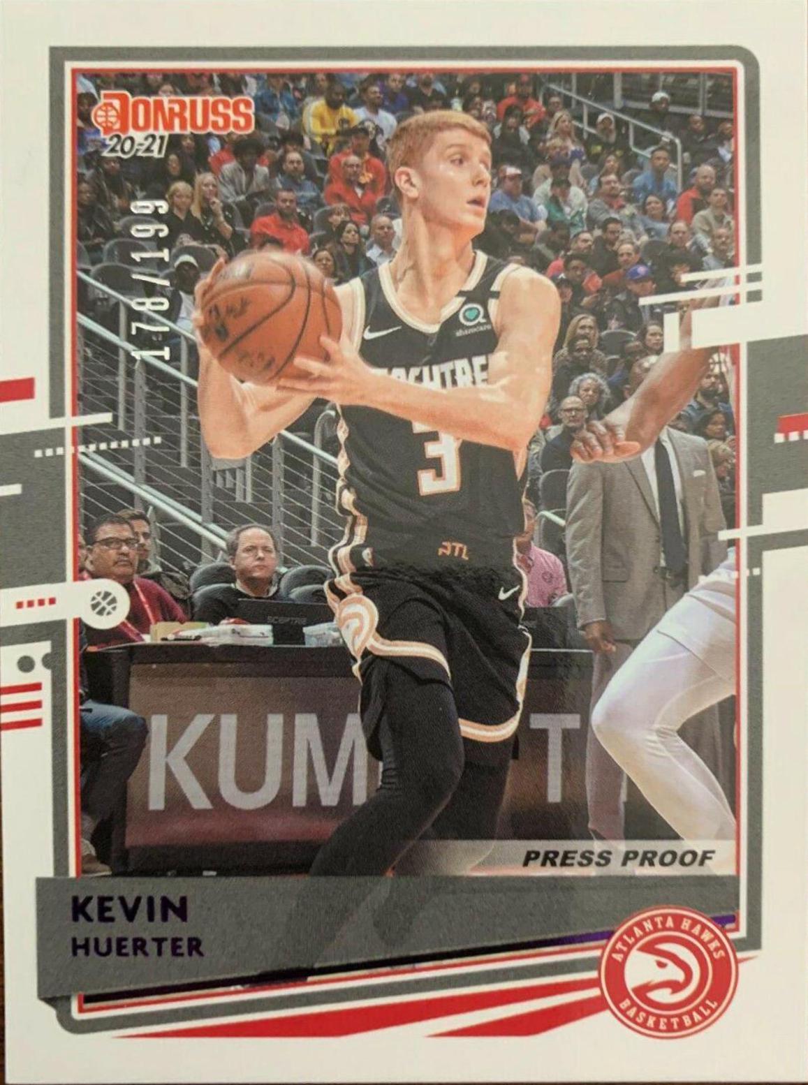 Kevin Huerter [Press Proof Purple] #82