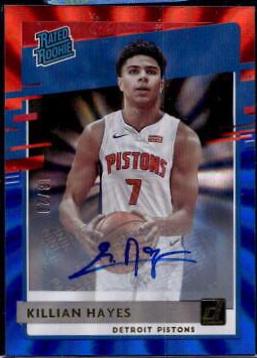 Killian Hayes [Auto Red Blue Laser] #204