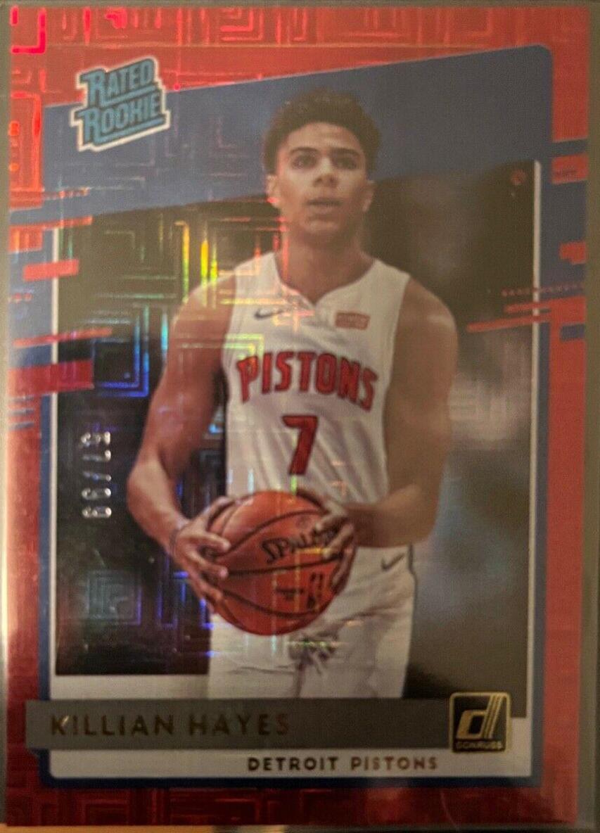 Killian Hayes [Auto Red Laser] #204