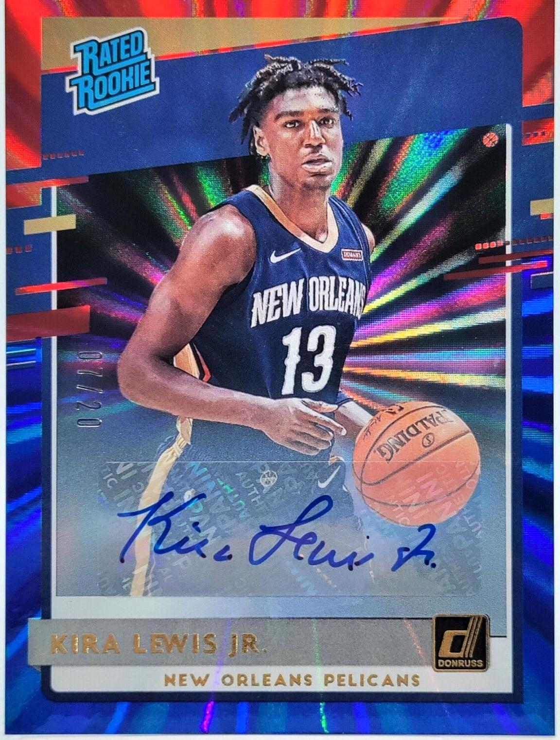 Kira Lewis Jr. [Auto Red Blue Laser] #207