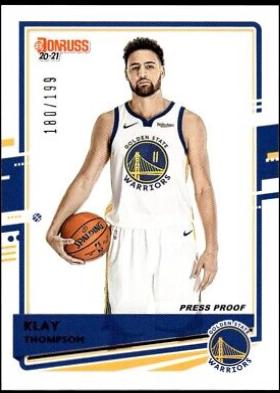 Klay Thompson [Light Blue Laser] #32