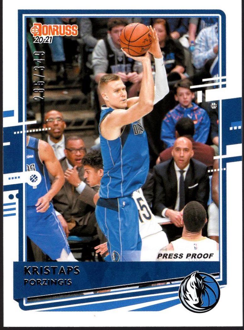 Kristaps Porzingis [Press Proof Silver] #8