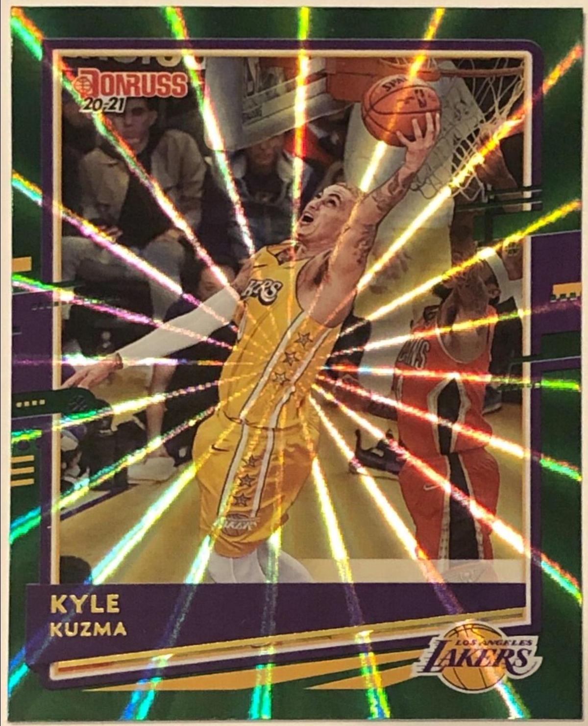 Kyle Kuzma [Green Laser] #132