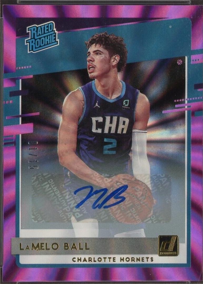 LaMelo Ball [Auto Purple Laser] #202