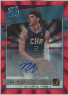 LaMelo Ball [Auto Red Laser] #202