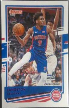 Langston Galloway [Press Proof Purple] #11