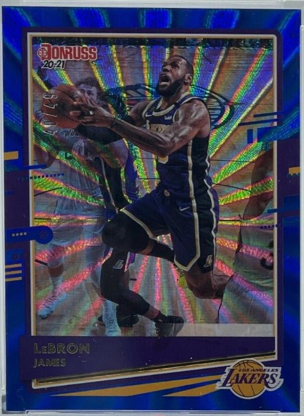 LeBron James [Blue Laser] #12