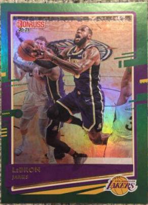 LeBron James [Green Flood] #12