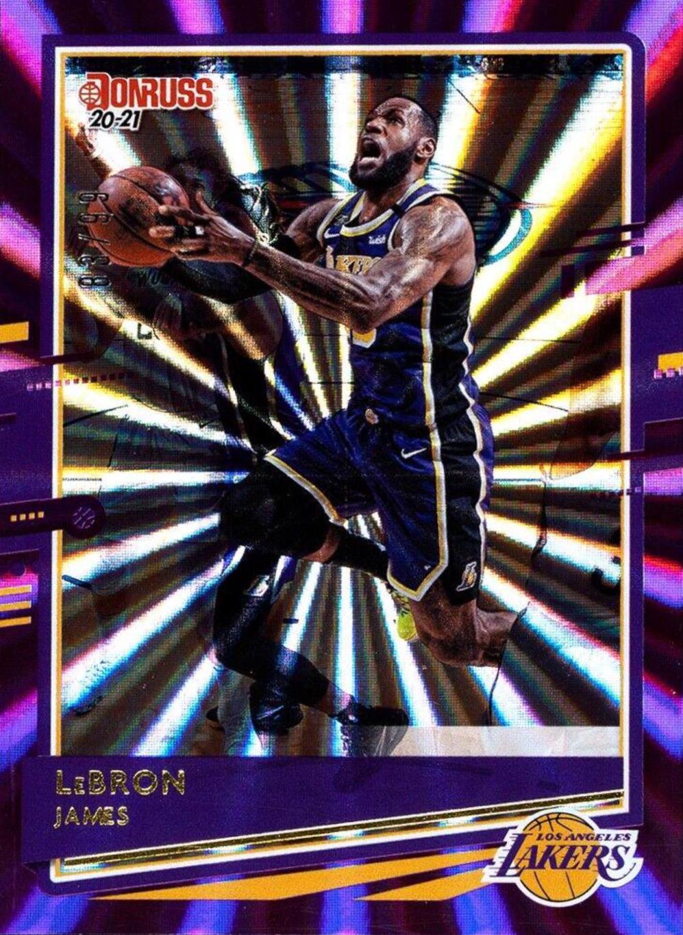 LeBron James [Purple Laser] #12