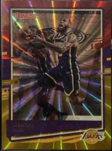 LeBron James [Red Gold Laser] #12