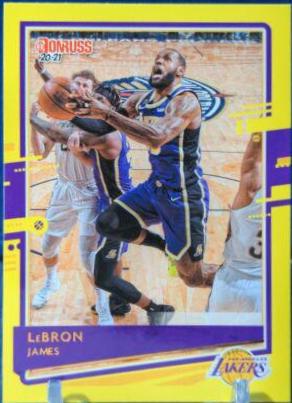 LeBron James [Yellow Flood] #12