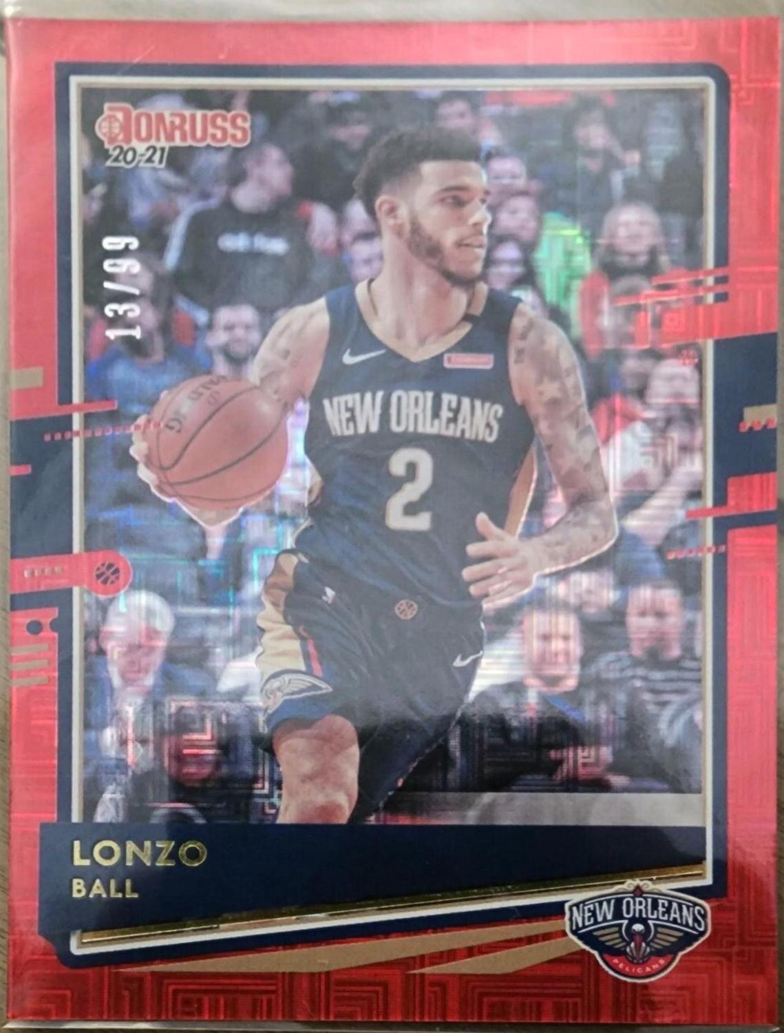 Lonzo Ball [Choice Red] #44