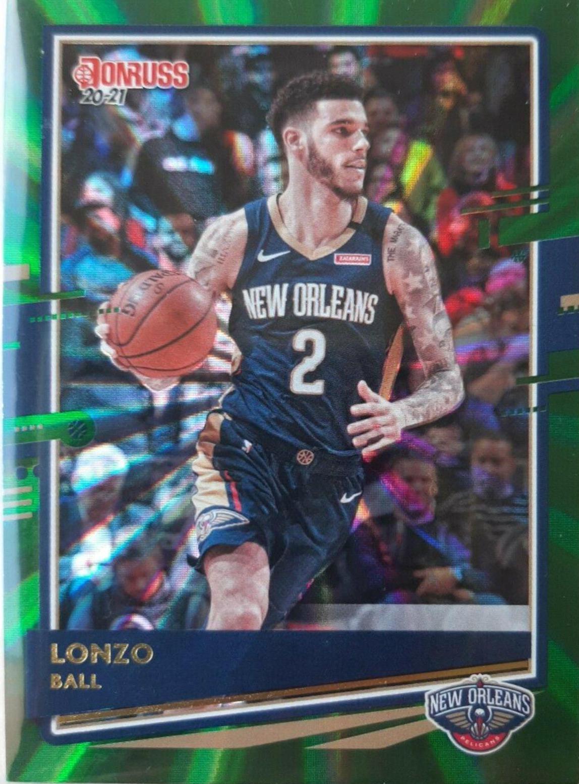 Lonzo Ball [Green Laser] #44