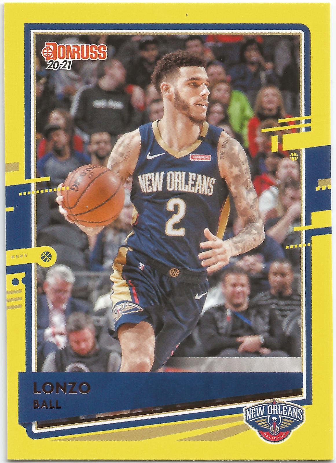 Lonzo Ball [Yellow Flood] #44
