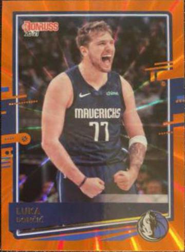 Luka Doncic [Orange Laser] #13