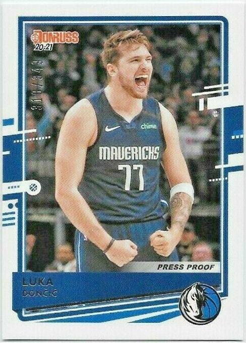 Luka Doncic [Press Proof Silver] #13