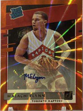 Malachi Flynn [Auto Orange Laser] #215