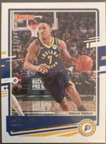 Malcolm Brogdon [Press Proof Silver] #143