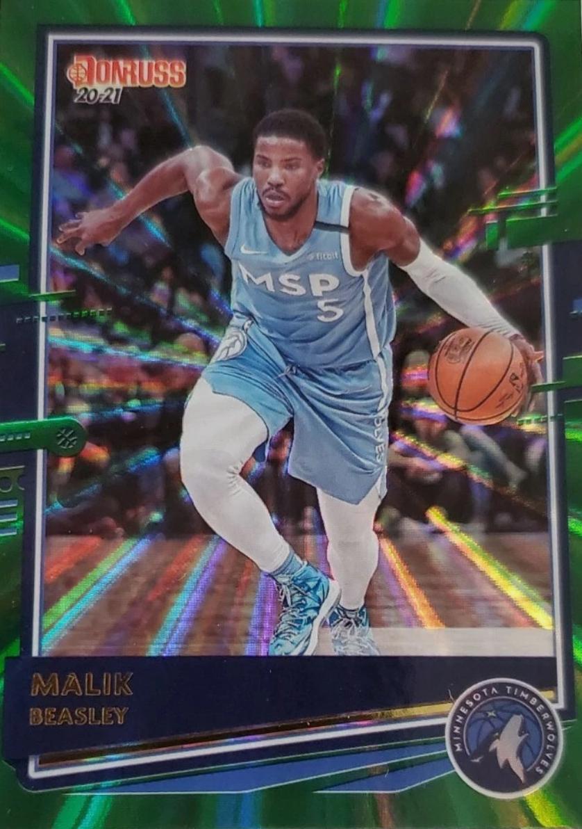 Malik Beasley [Green Laser] #126