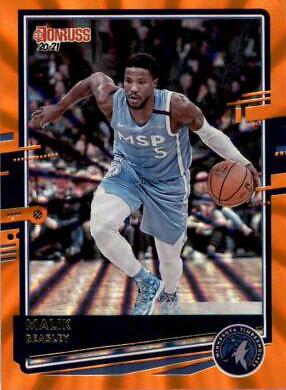 Malik Beasley [Orange Laser] #126